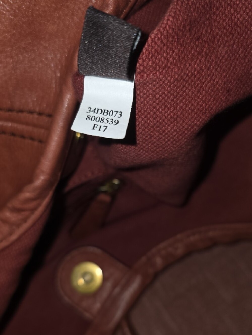 Frye Brown Leather Tote Bag - Picture 6 of 13